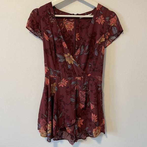 Urban Outfitters Pants - URBAN Outfitters Floral Romper - Flaws*